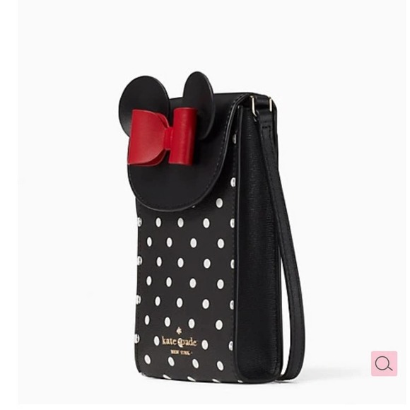 NWT Kate spade x Disney new york minnie mouse north south flap phone cro… - Picture 3 of 12